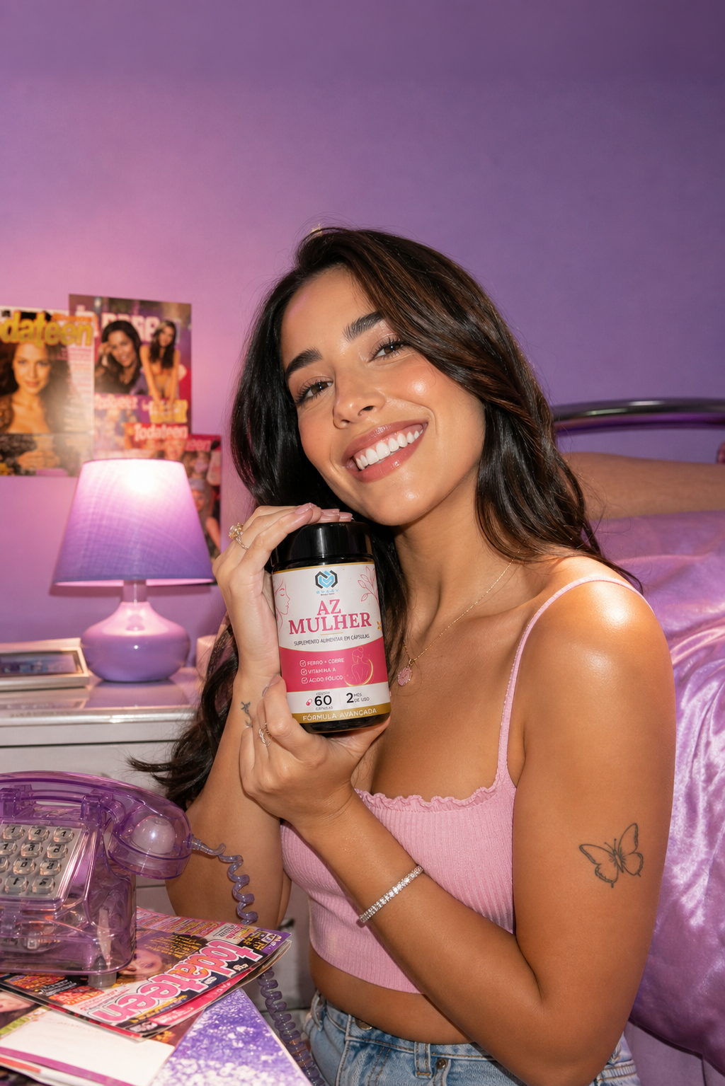 Capa do artigo: AZ Mulher: um checklist de autocuidado nutricional
