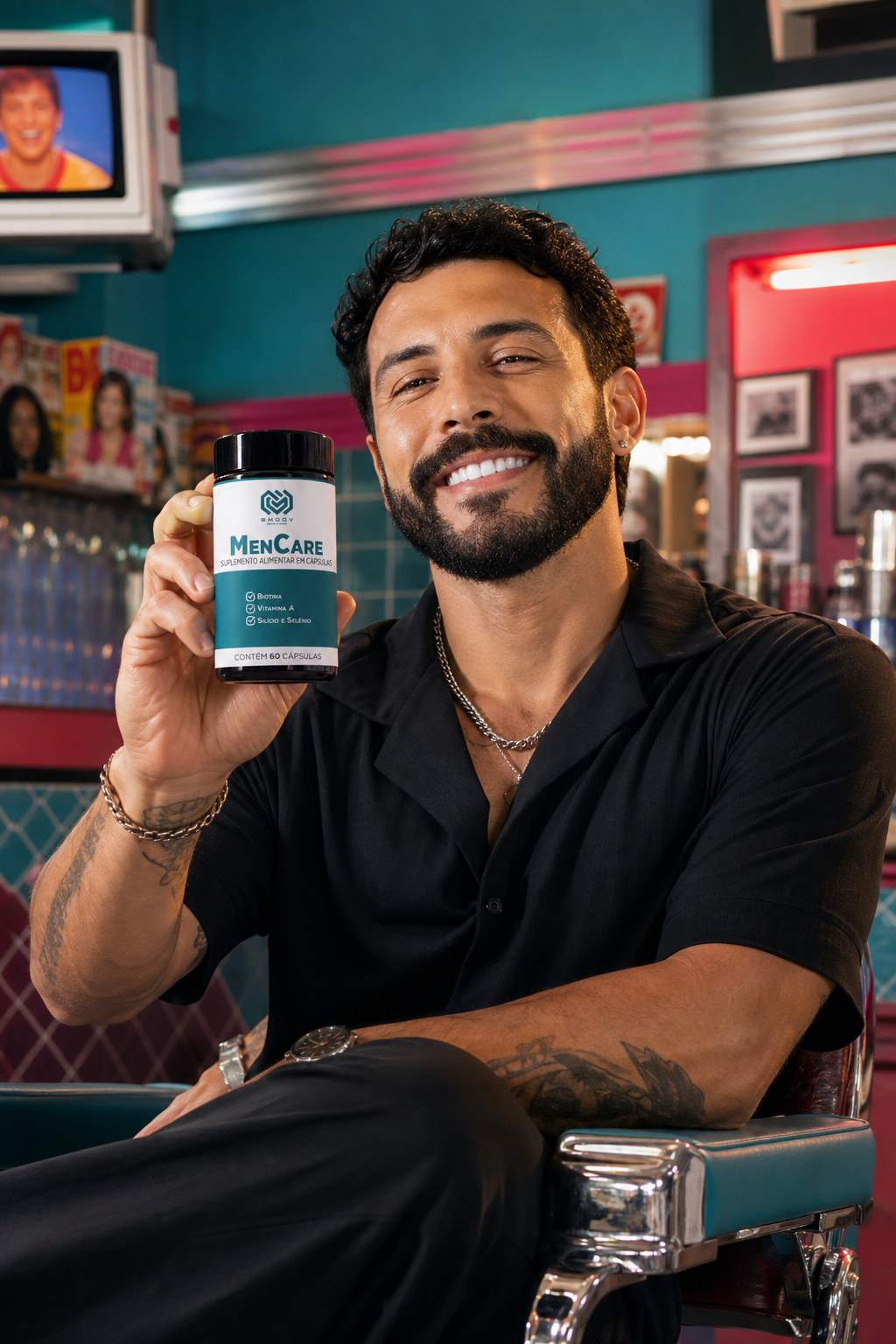 Capa do artigo: Biotina e silício na rotina masculina: conheça o MENCARE