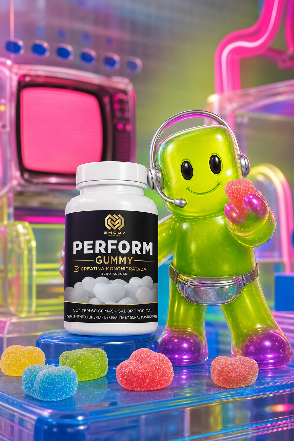Capa do artigo: Zero açúcar e sabor tropical: o que observar no Perform Gummy
