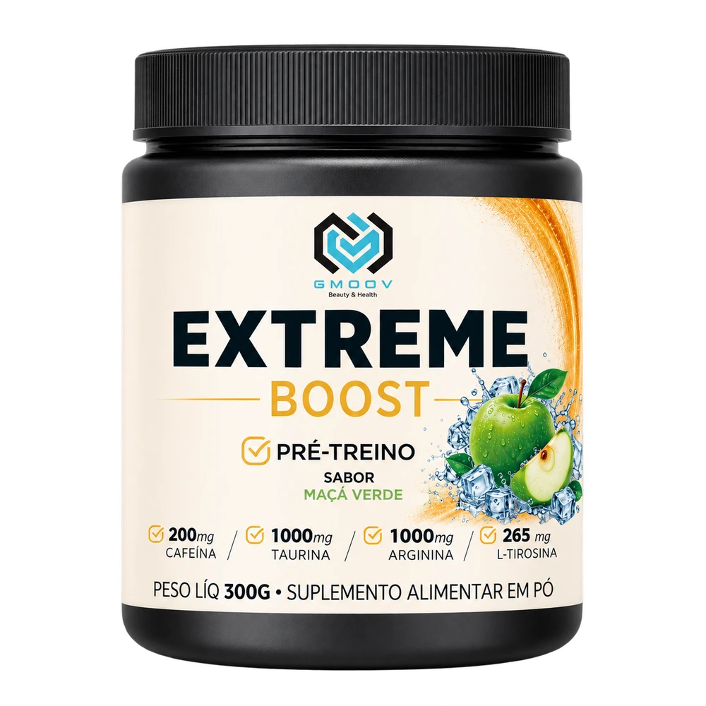 Extreme Boost Pré-Treino Maçã Verde GMOOV